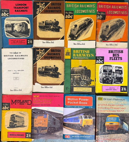 Ian allan abc railway and - railway, bus