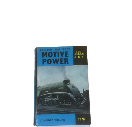 Vintage railway train book - vintage, abc